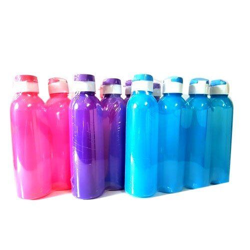 Round 500 Ml Narrow Screw Cap Plastic Bottle For Drinking Water