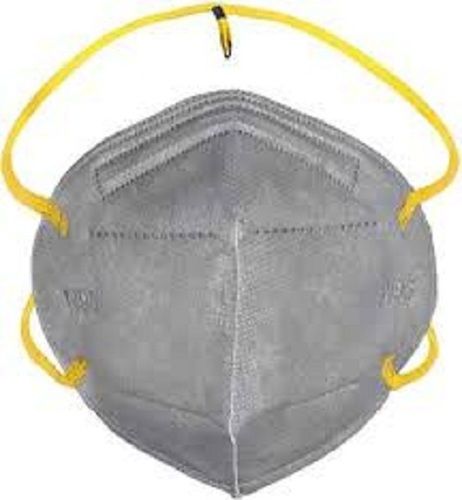 Comfortable To Wear Full Protection From Irritants Like Dust Gray N95 Face Mask Gender: Unisex