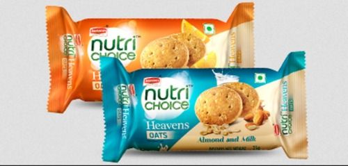 Delicious Rich Natural Taste Round Britannia Nutri Choice Biscuit With Goodness Of Milk And Almond