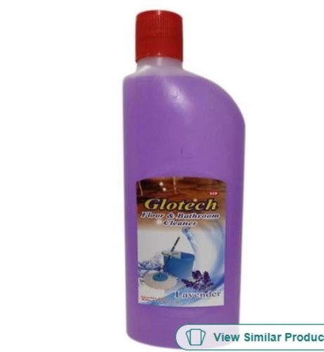 Easy To Use Fresh Fragrance Long Lasting Purple Glotech Liquid Floor And Bathroom Cleaner, 500ml