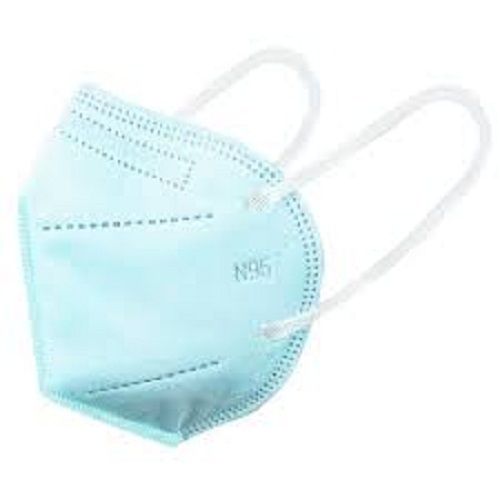 Eco Friendly Comfortable Light Weight Skin Friendly Sky Blue N95 Face Mask Gender: Unisex