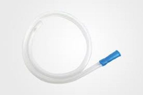 White  Rectal Catheter Tube Used For Introduction Of Enema Solution Into Rectum