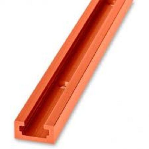 High Strength And Rust Resistant Colour Orange Plain Aluminium Section 