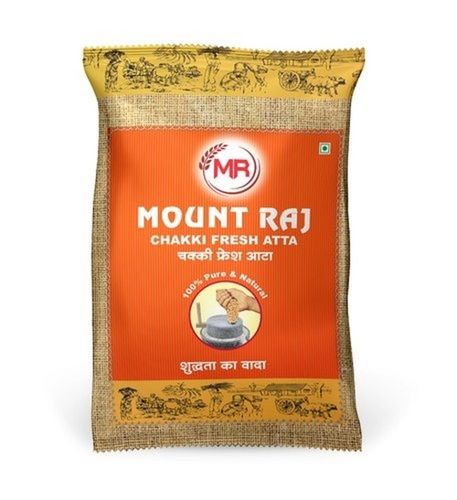 Highly Nutritious And Minerals Indian Mount Raj Wheat Flour 10 Kg  Carbohydrate: 120 Grams (G)