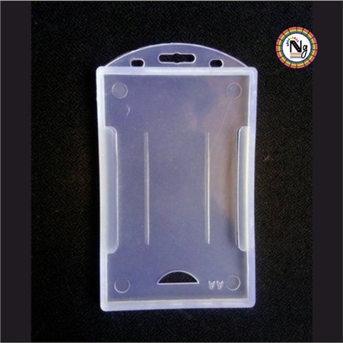 ऑफिस और स्कूल के उपयोग के लिए ऑयल प्रूफ लाइट वेट ट्रांसपेरेंट पीवीसी आईडी कार्ड होल्डर