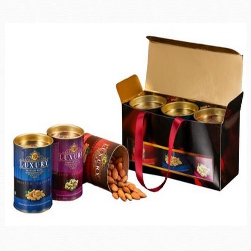 Common Multicolor Best Design Strong And Shiny Dry Fruit Big Gift Pack 