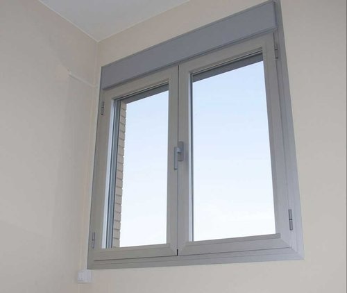 Powder Coating White Aluminum Windows Frame - Screen Netting Material: Fiberglass