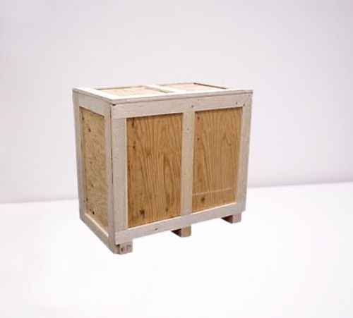 Wood Sturdy And Durable Rectangle Shape Industrial Wooden Box Application For Transport 