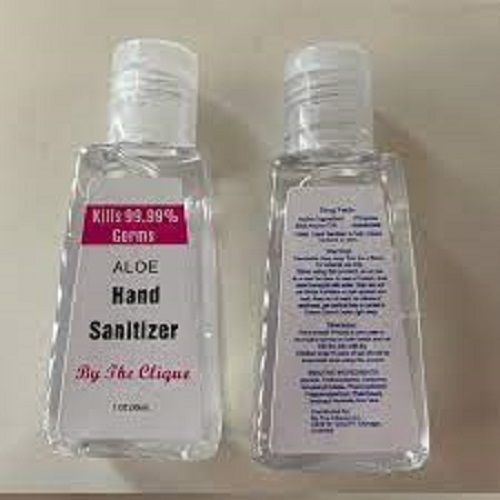 Plastic Transparent Color Good Creep Resistance High Inflexibility And Hardness Hand Sanitizer Bottle