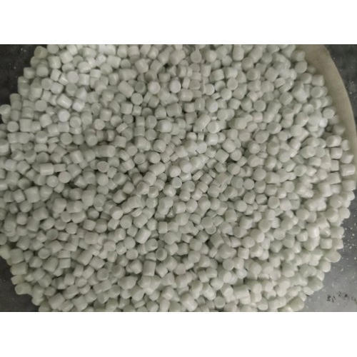 White Color Plastic Color Compounded Granule For Making Bottle, Plastic Recycle Grade: A