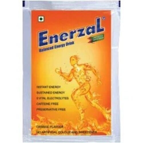  Pure Enerzal Energy Drink Orange Flavour Powder 50 Gram