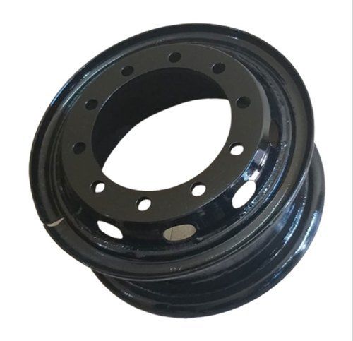 20 Inch Shape Round Black Color Wheel Rim, Surface Treatment Polished
