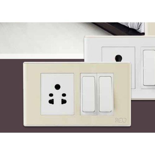 White 6A Havel'S Reo Modular Switches For Home And Office Uses Strong Or Durable