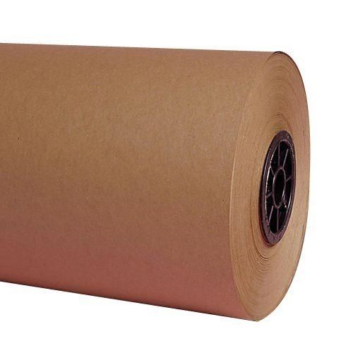 Brown Strong Smooth Finish Environmentally Friendly And Biodegradable Plain Kraft Paper Roll