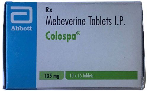 Colospa Mebeverine Tablets Ip Packaging Size 10 X 15 Tablets 