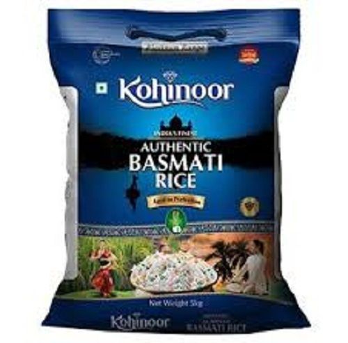 Medium Grain Flavorful Healthy Fresh Kohinoor White Basmati Rice Admixture (%): 5%