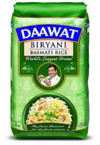 Delicious And Flavorful Taste Fluffy Texture Fresh Biryani Daawat Basmati Rice Admixture (%): 5%