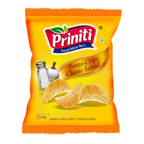 Rich Natural Delicious Crispy And Crunchy Taste Classic Salted Priniti Potato Chips Processing Type: Flavor