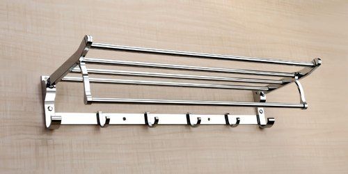 Durable And Long-lasting 304 Stainless Steel Wall-mounted Towel Folding Rack