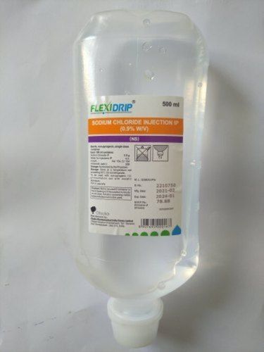 Flexidrip 500Ml Sodium Chloride Injection Ip Ns 0.9% Type  General Medicines