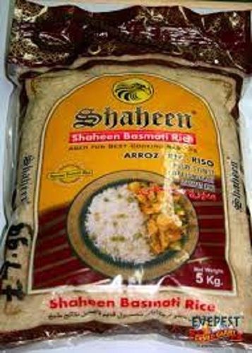  अशुद्धियों से मुक्त, स्वाद में अच्छा, पचाने में आसान शाहीन सफेद मध्यम दाने वाला बासमती चावल