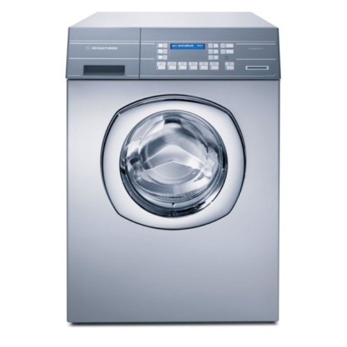 Grey 15Kg Front Loading Washing Machine With Stainless Steel Tubs at