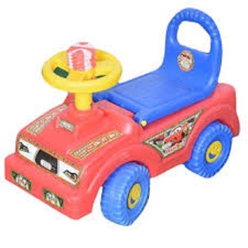 Multicolor Kids Plastic Push Along Smart Ride On Car Fire Engine Truck Walker Toy With Under Seat Storage