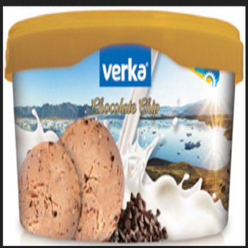 Verka Chocolate Chip Ice Cream With Crispy Bites Of Flavour And Yummy Pleasure To Your Mouth Age Group: Adults