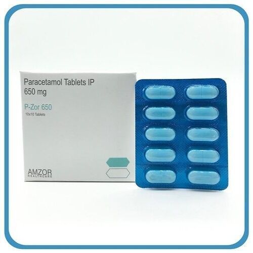 Paracetamol P Zor 650 Tablets Ip For Fever Chemical Name: Antipyretic