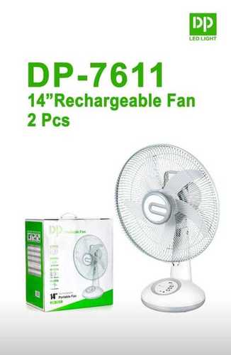 Rechargeable Dc Table Fan 14 Inch