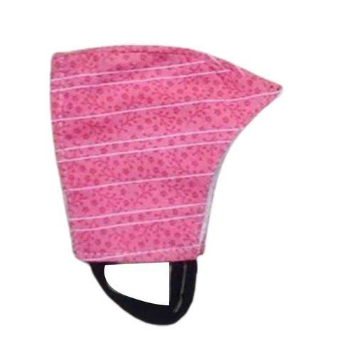 Pink Cotton Printed Face Mask For Office, Hospital, Laboratory, Pharmacy Shelf Life: 3 Week