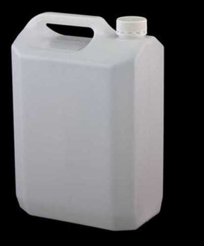 Reusable Plastic Jerry Cans In White Color, Storage Capacity 5 Liter Hardness: Rigid