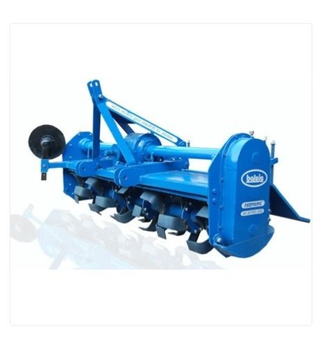 Blue Rotavator Farm King Cultivator Used For Loosening And Aerating Soil