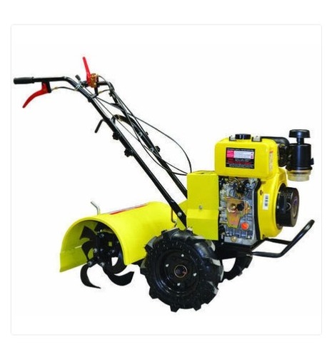 कृषि उपयोग खेती के लिए पीला और काला डीजल इंटर कल्टीवेटर