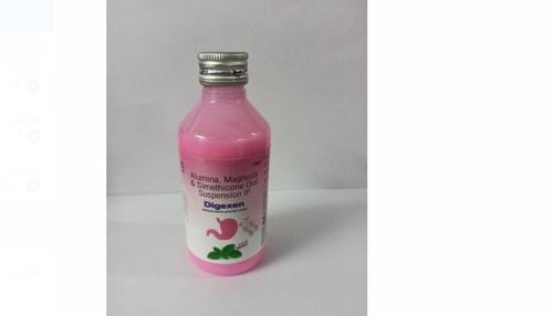 170 Ml Alumina Magnesia And Simethicone Oral Suspension Ip Digoxin Antacid Syrup 