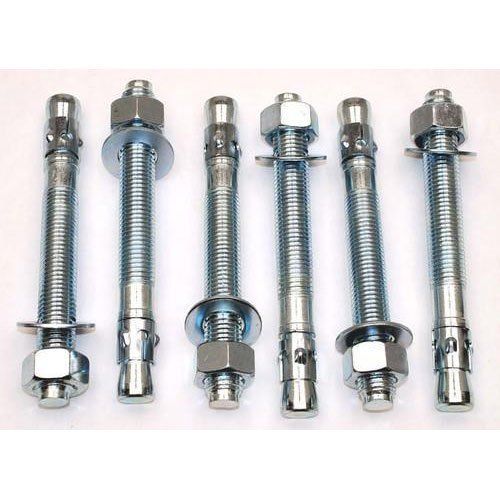 5-10 Mm Hexagon Metal Polished Anchor Bolts Used In Machine