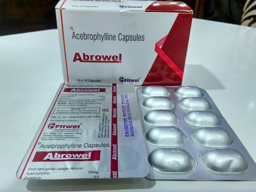 Acebrophylline Capsules For Treat Sneezing Runny Nose And Itchy Throat Medicine Raw Materials