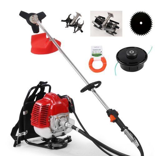 Metal Durable, Compact Design, Easy To Transport And Use Red Brush Cutter, Cut Crop Smoothly And Evenly