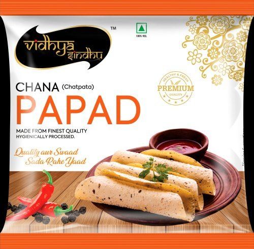 Crispy And Cracky Vidhya Sindhu Chana Chatapata Papad Best Before: 6 Months