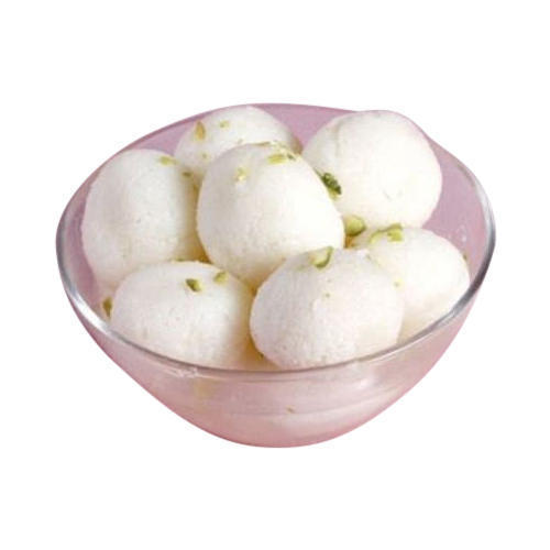 Unique Flavor And Texture, Delicious Sweet White Rasgulla With Dry Nut Toppings Grade: A