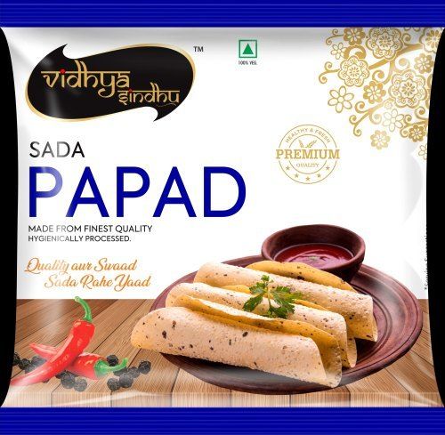 Digestion And Gut Health Urad Vidhya Sindhu Sada Papad  Best Before: 6 Months