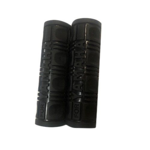 Black Handle Grip Cover Rubber For Two Wheeler, Better Grip And Control, Used In Any Weather Vehicle Type: Bike