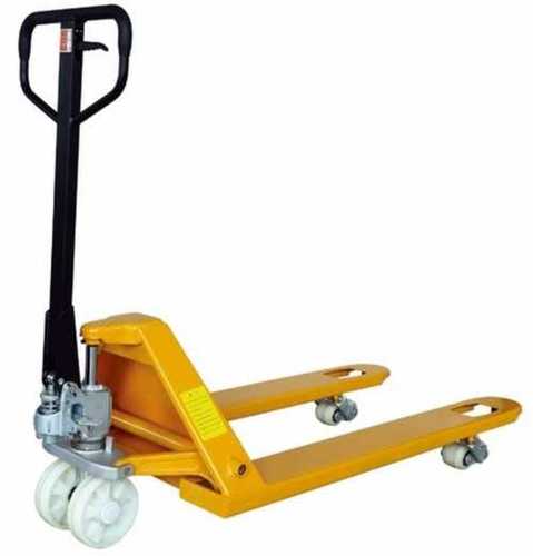 Hand Pallet Truck Plastic Wheel Material And Fork Length 2000 Mm Application: Industrial Use