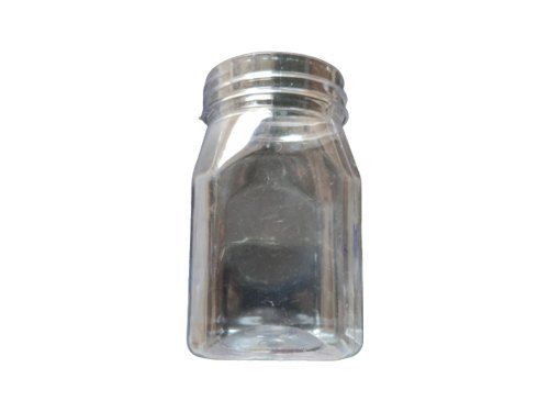 Round Shape Unique Design Transparent And Plain Pet Plastic Jar 250 Ml