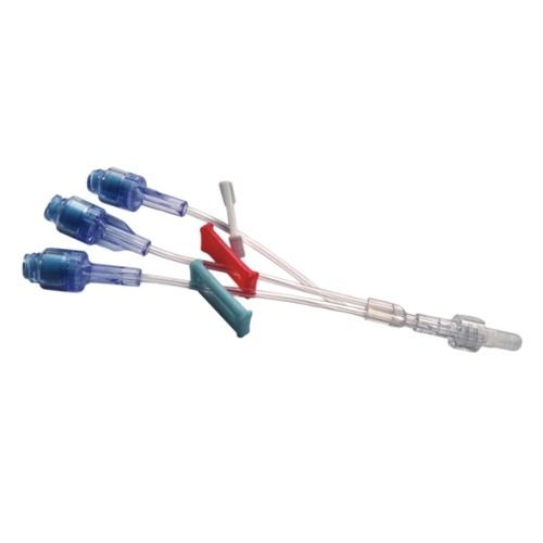 Transparent Three Way Needle Free Connector 9 Cm Long For Hospital Uses