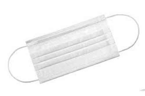 White Pollution Free Comfortable To Wear With Ear Loop 3 Ply Surgical Disposable Face Mask