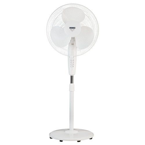 White Usha Pesdestal Fan Material Plastic Mounting Type Standing Strong And Durable