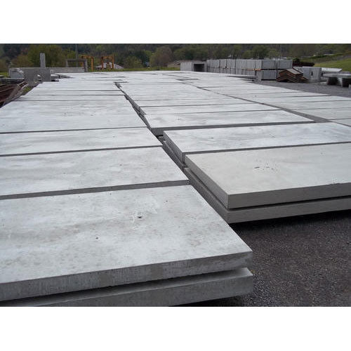 Gray 20Mm Precast Concrete Slab For Construction Use With Rectangular Shape