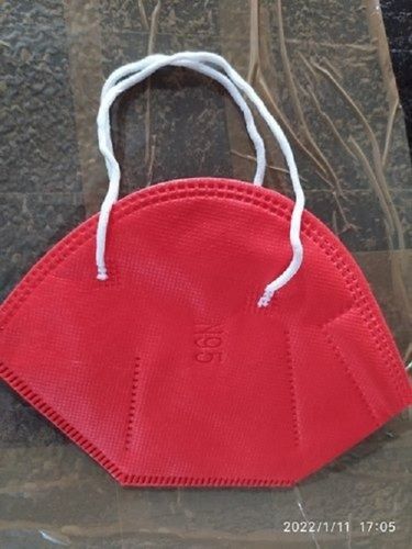 n95 mask red colour