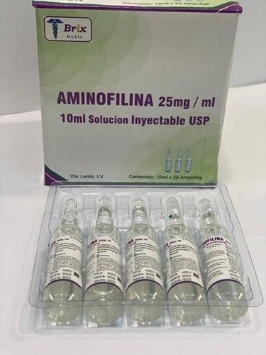 Aminofilina 25 Mg Injection 5 Ampules Per Box